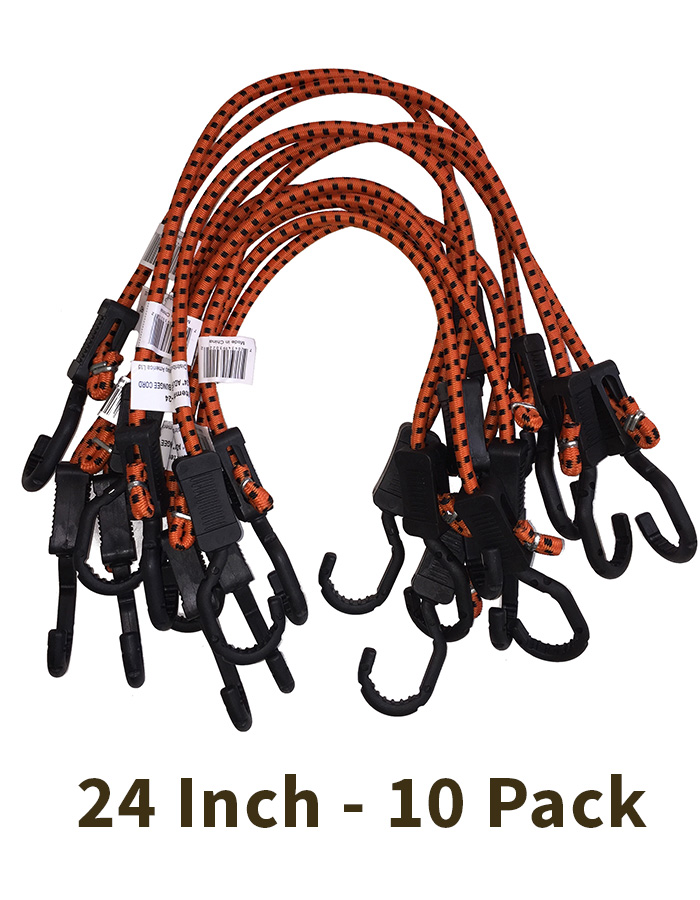 BUNGEE CORD MONKEY FINGERS DURA PLASTIC 6-60in ADJUSTABLE DOUBLE